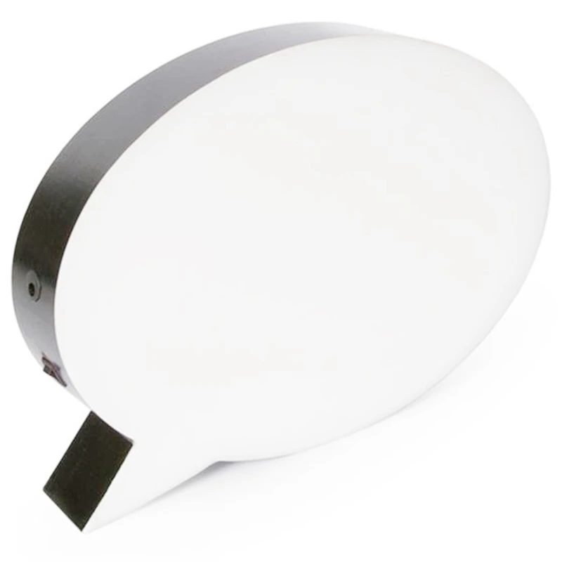 Светодиодное сообщение Почерк Письмо Световой короб Речевой Пузырь Форма Доска