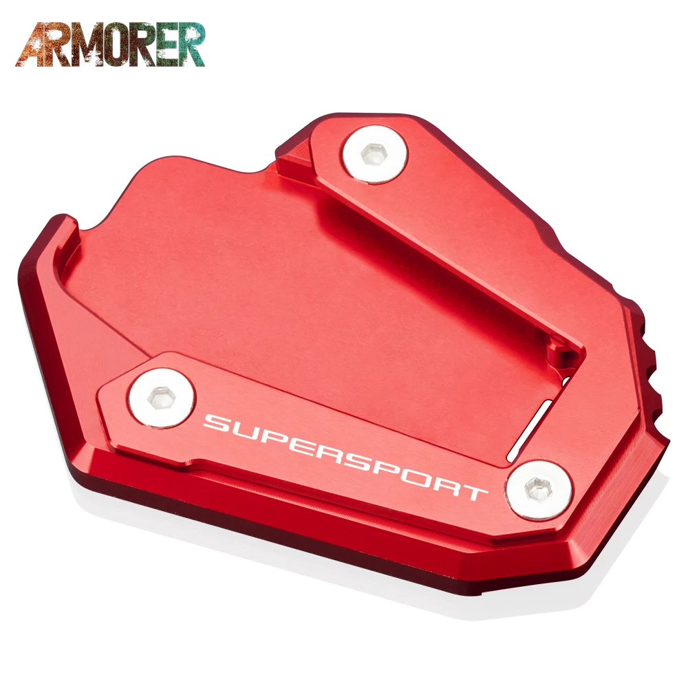 Для Ducati Supersport 950 950S SupersportS 2020 алюминиевая боковая подставка для мотоцикла, увеличивающая подставка, увеличивающая пластину, аксессуары для подставки