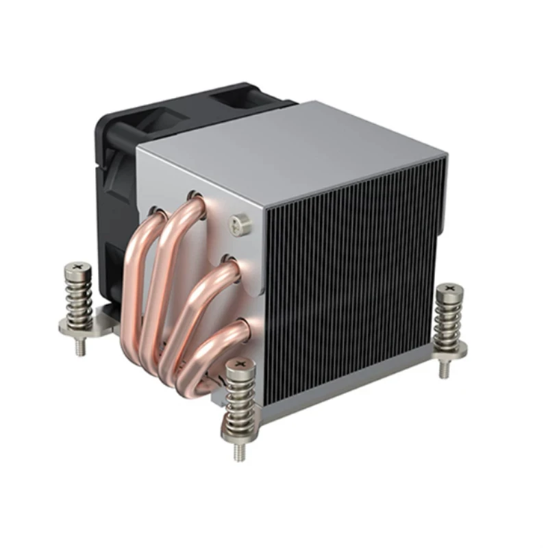 Фото Кулер для серверных процессоров LGA1700/LGA115X 2U, 5 тепловых трубок, 200 Вт, с PWM-вентилятором №2