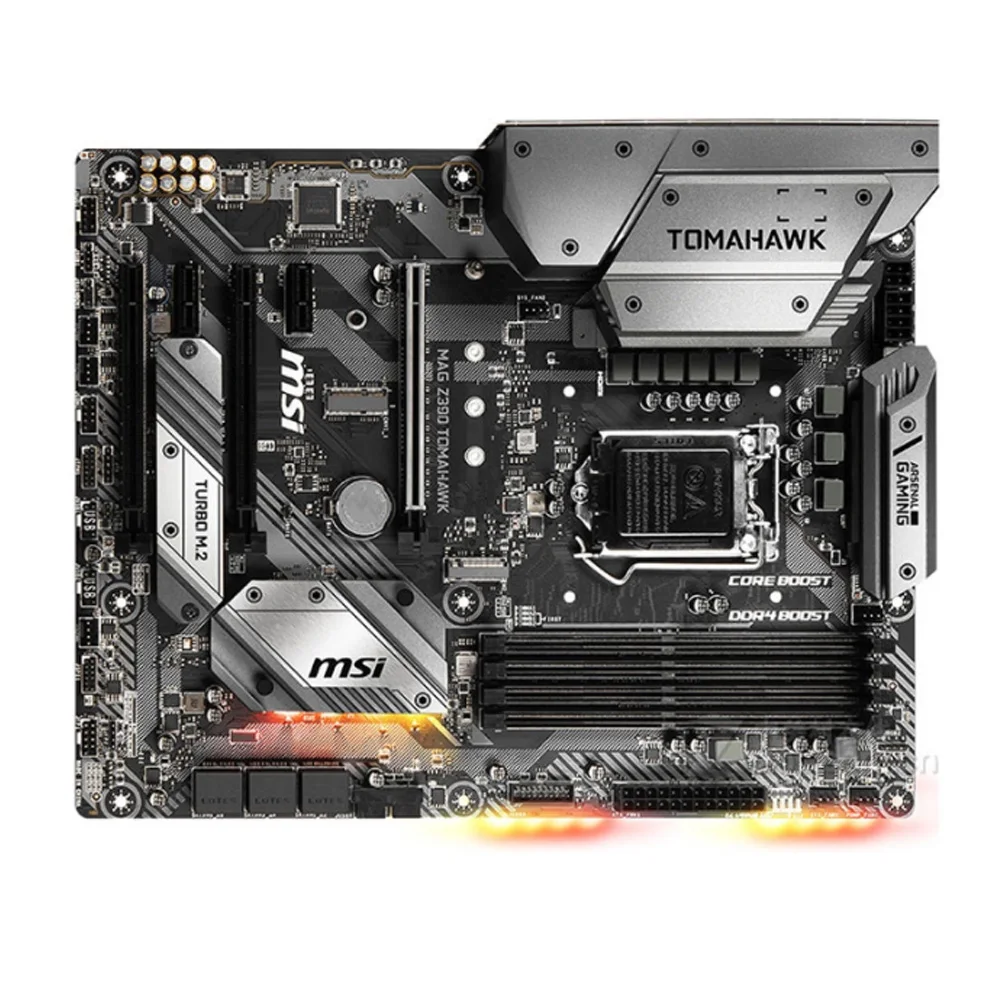 Материнская плата LGA 1151 MSI MPG Z390 GAMING PLUS DDR4 64 Гб M.2 i7 i5 i3 i9 CPU Intel игровая материнская