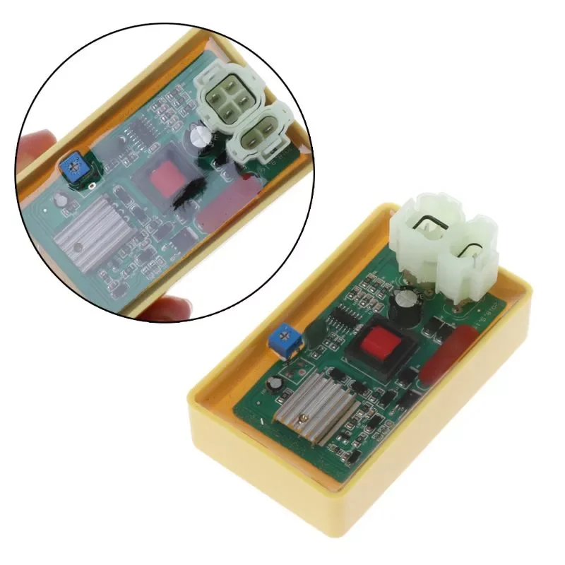 

GY6 DC CDI Motorcycle Ignition Box Adjustable Timing For 50cc 60cc 125cc 150cc Scooter ATV GY6 Engine