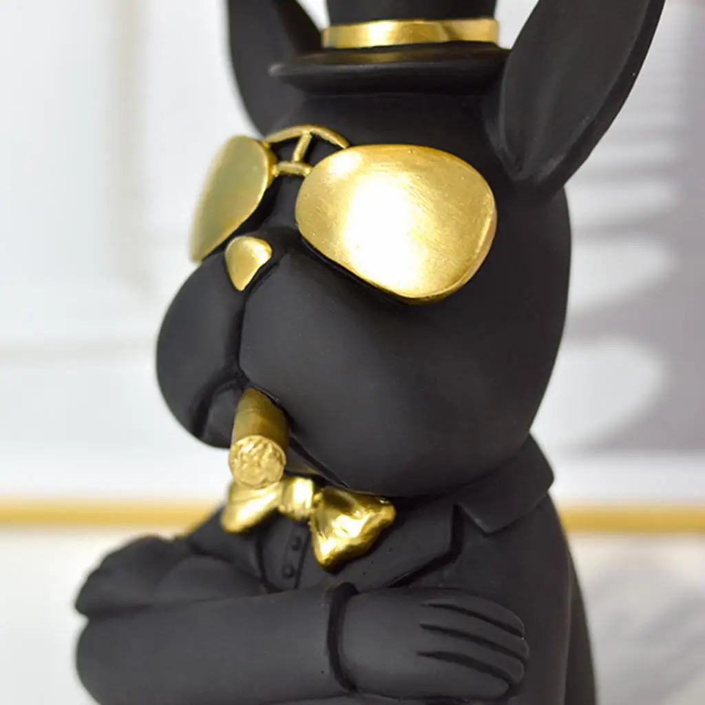 Модная крутая полимерная статуя стол товары разные контейнеры собака животное