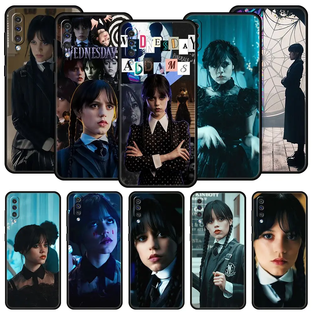 

Wednesday Phone Case For Samsung Galaxy A12 A32 A50 A70 A20E A20S A10 A10S A22 A30 A40 A42 A52 5G A02S A04s Cover