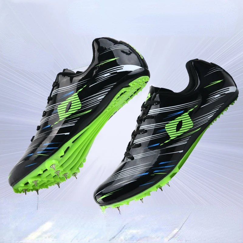 

Men's Women's Professional Track and Field Sneakers Spikes Sprint Sneakers Adult Training Track and Field Sneakers Size 36-45