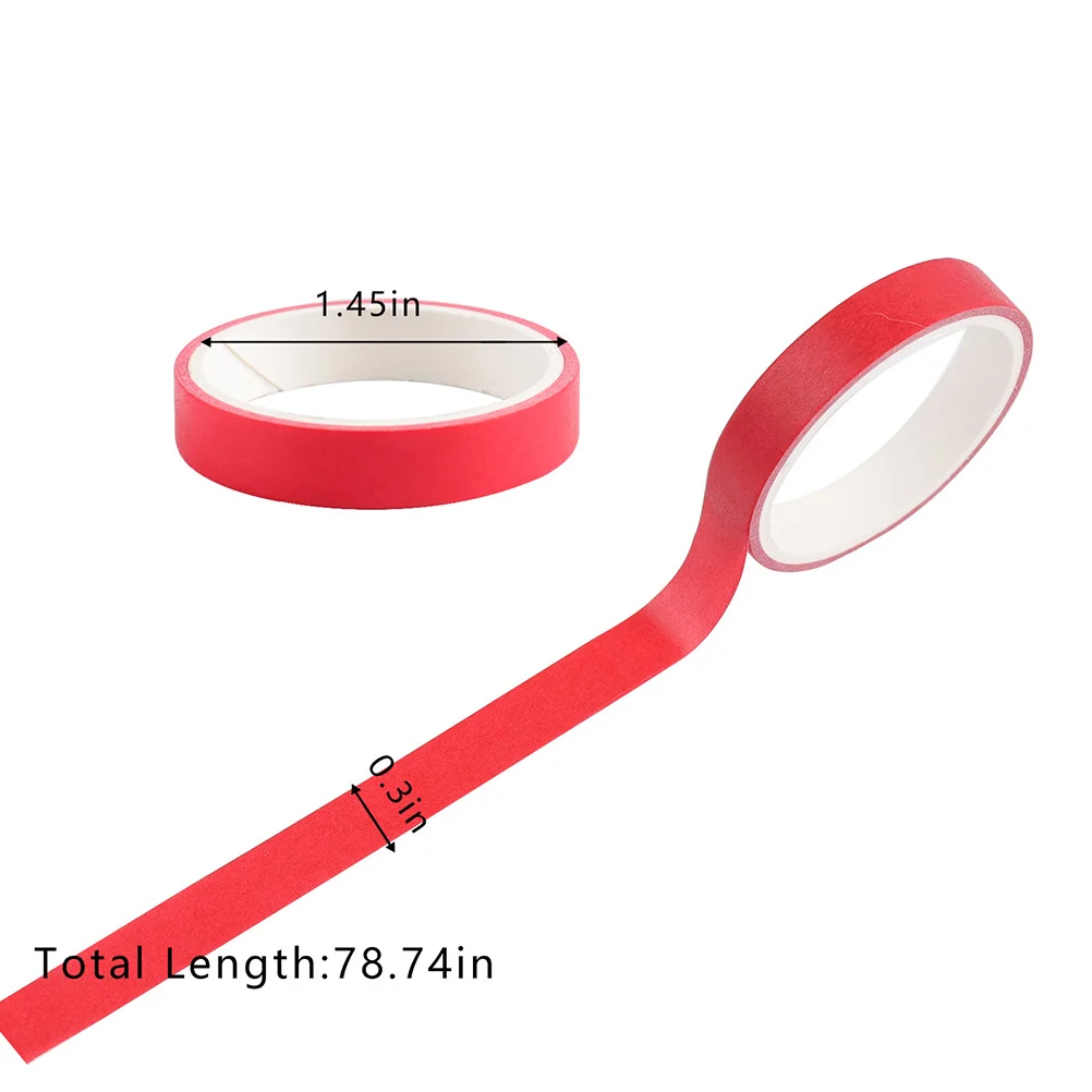 48 рулонов цветной ленты Васи клейкие фотоальбом красочные наклейки японская