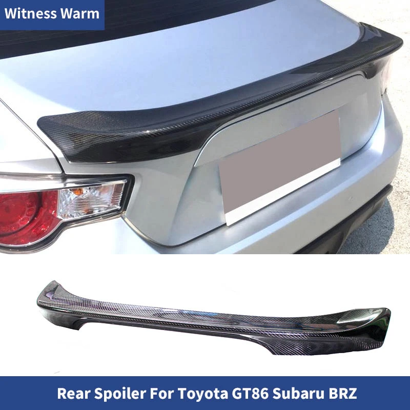

Carbon Fiber Frp Unpainted Rear Trunk Lip Spoiler for Toyota Gt86 2013-2017 Rear Spoiler Wing for Subaru Brz