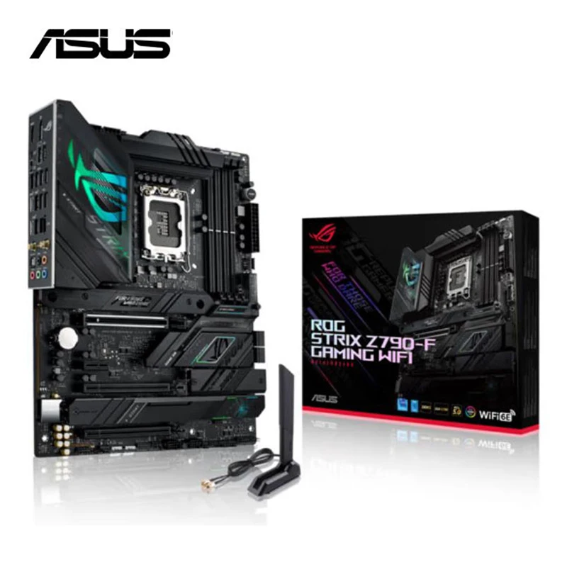 

ASUS ROG Strix Z790-F Gaming WiFi Motherboard Intel Z790 PCIe 5.0 128G D5 Socket Support 13th & 12th Gen CPU Desktop placa mae