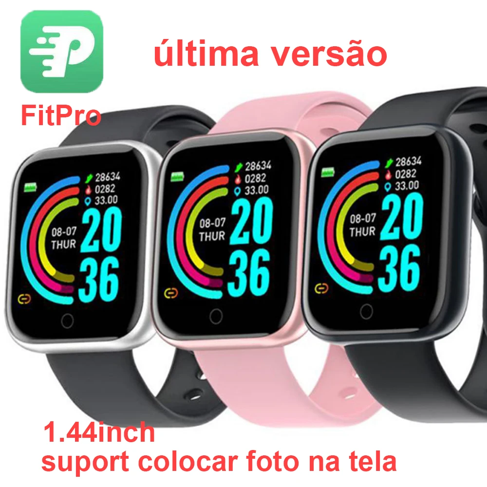 

Y68 D20 Smart Watch Waterproof Bluetooth Blood Pressure Fitness Tracker Heart Rate Monitor Smartwatch For All smartphone