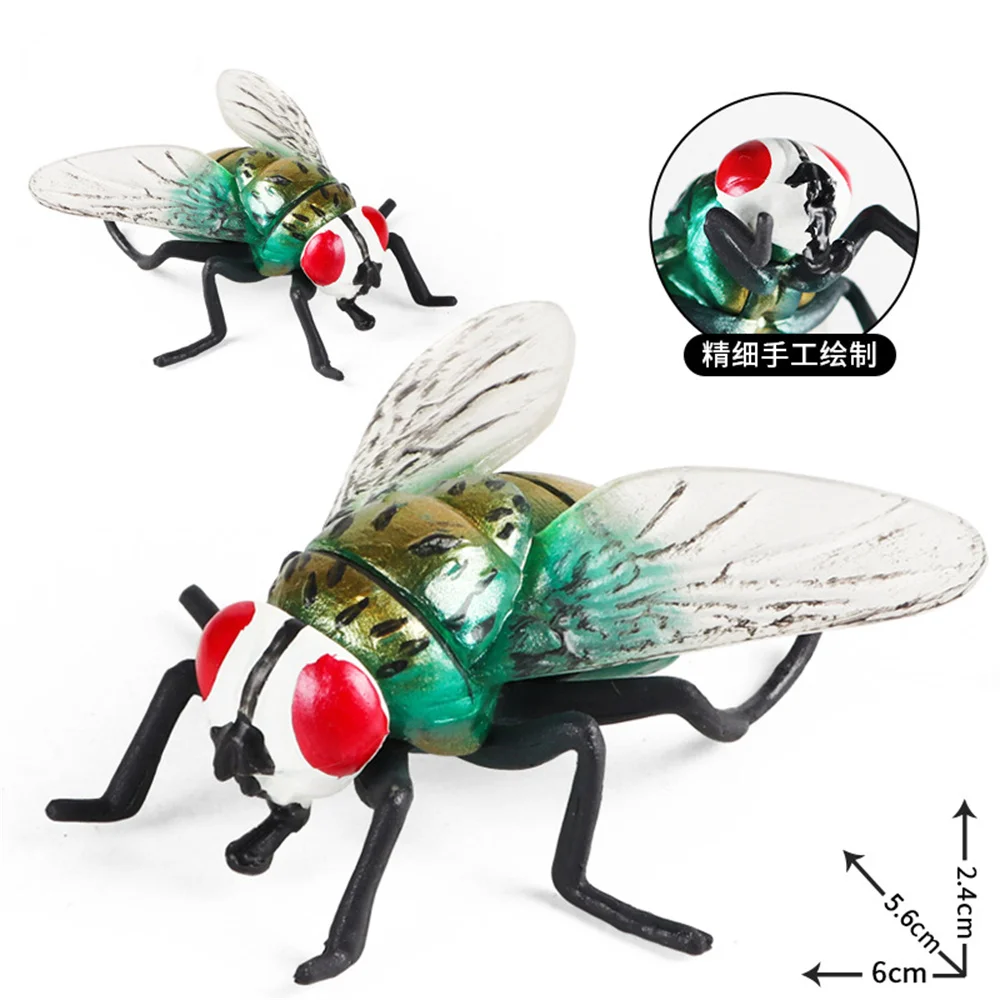 

Children's Simulation Farm Animal Insects Dragonfly Fly Growth Model Kids Collection Cognition Educational Toy Gift