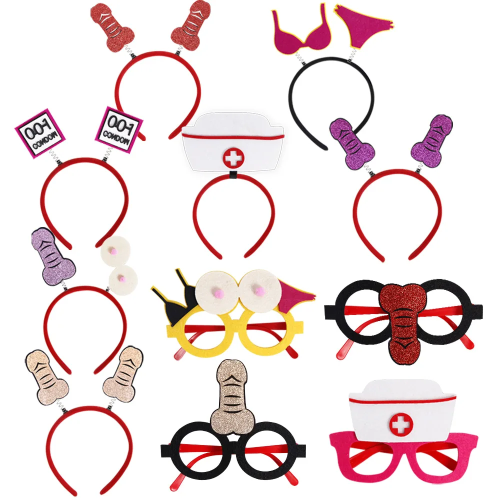 

Creative Dachelor Party Decorations Bird Shape Fun Spoof Bachelor Party Headbands Wedding Decoration Photo Props