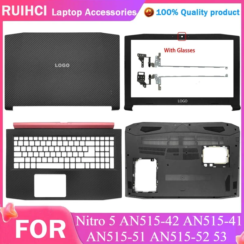 Новый чехол для ноутбука Acer Nitro 5 AN515-42 AN515-41 AN515-51 AN515-52 53 N17C1 задняя крышка ЖК-дисплея