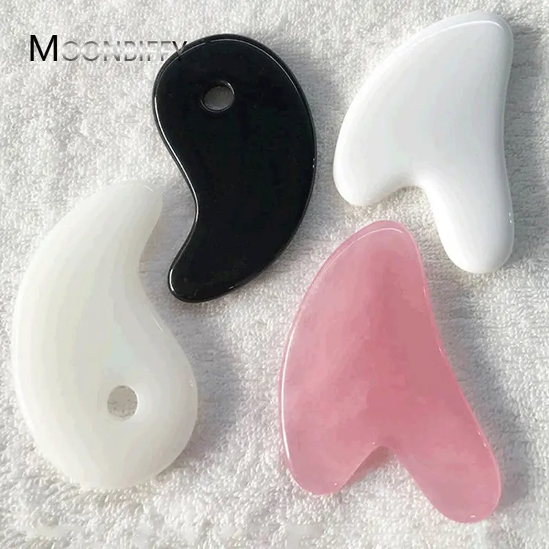 

Gua Sha Board Facial Scraping Scrapping Plate Face Body Massage Tool New SPA Massage Beeswax Guasha Scraping for Neck Back