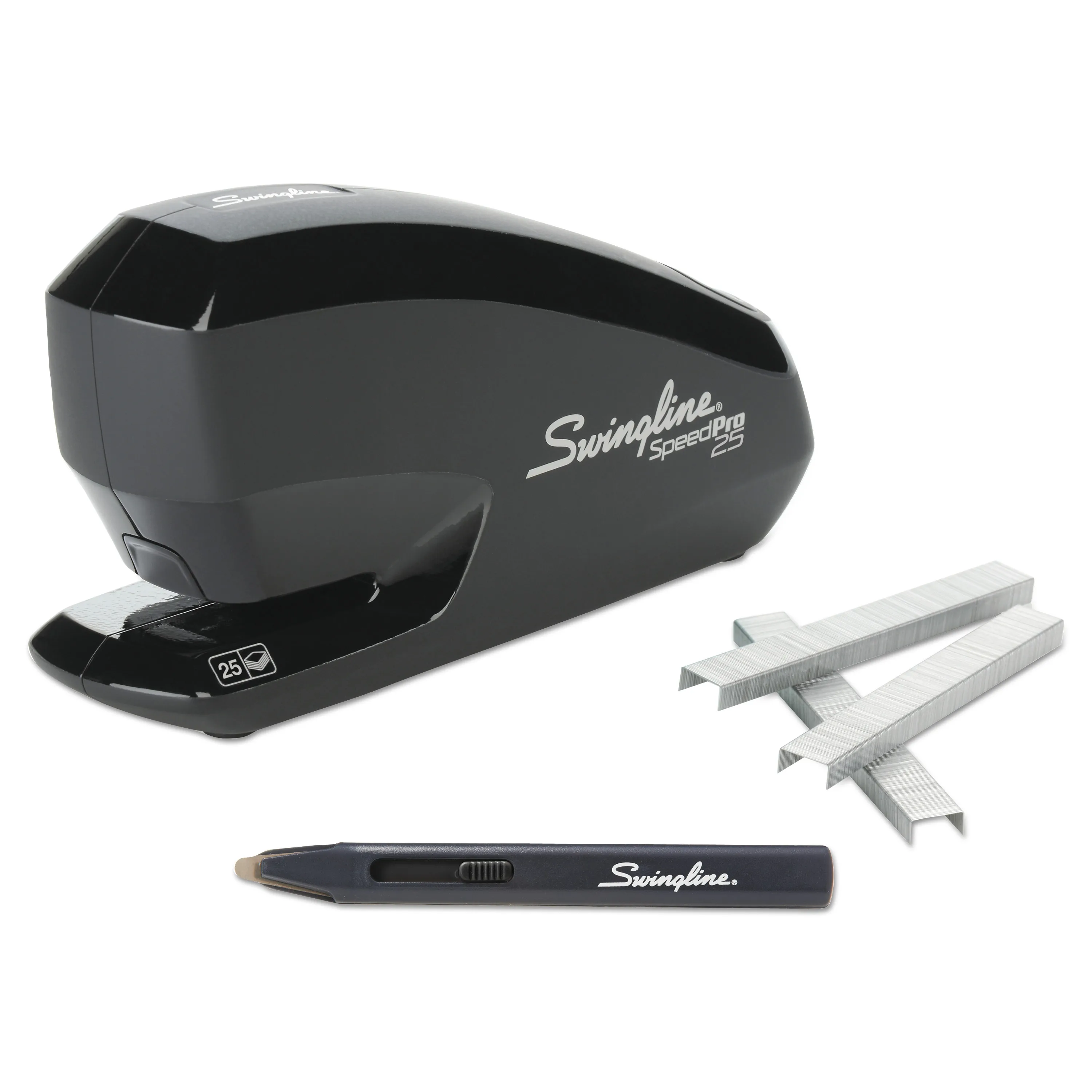 

® Speed Pro 25 Staplers Value Pack , 25-Sheet Capacity, Black