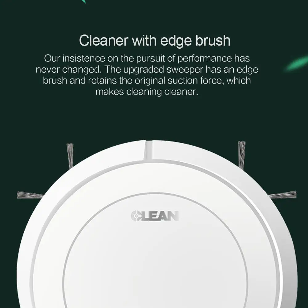 

Automatic Robot Vacuum Cleaner Wireless 3-In-1 Multifunctional USB Rechargeable Wet And Dry Smart Sweeping Cleaning Machine