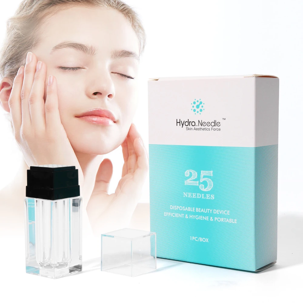 

Гидравлический ролик, 25 контактов, микро титановый микроигольчатый ролик для кожи, игольчатый микроигольчатый ролик для кожи для лица