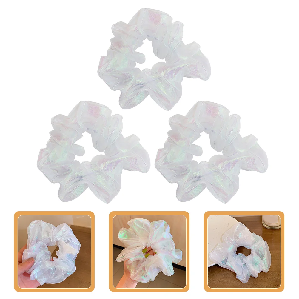 

3pcs Hair Scrunchies Elastic Hair Scrunchy Hair Ties Women Hair Ropes Scrunchies