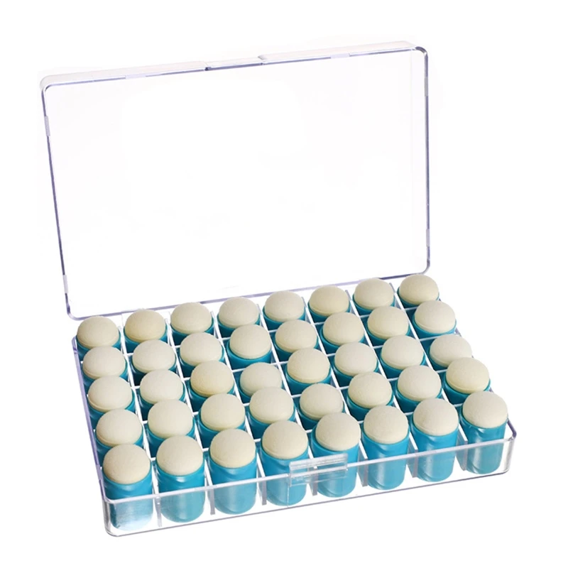 

40PCS Mini Sponge Daubers for Boy Girl DIY Crafts Cardmaking Art Painting Top Quality