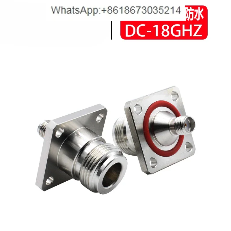 Переходник N-sma квадратная пластина с четырьмя отверстиями фланец