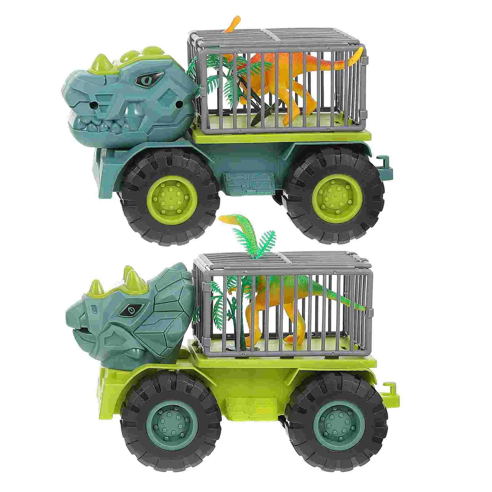 

2 Sets Press Driven Engineering Vehicle Car Kids Educational Plaything