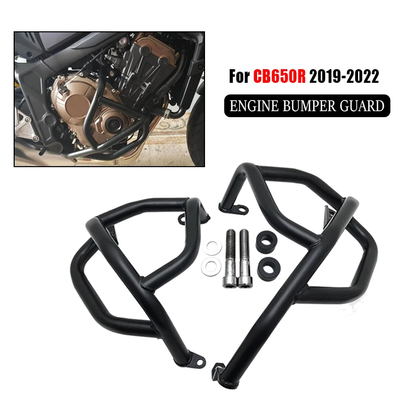 

CB650R Highway Engine Guard Crash Bars Accessories Bumper Stunt Cage Protection For HONDA CB650 R CB 650R 2019-2022 Motorcycle