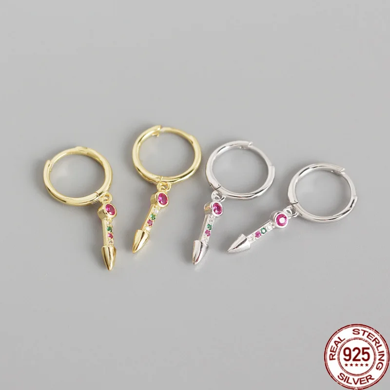 

Серьги-гвоздики из серебра 925 пробы в французском стиле