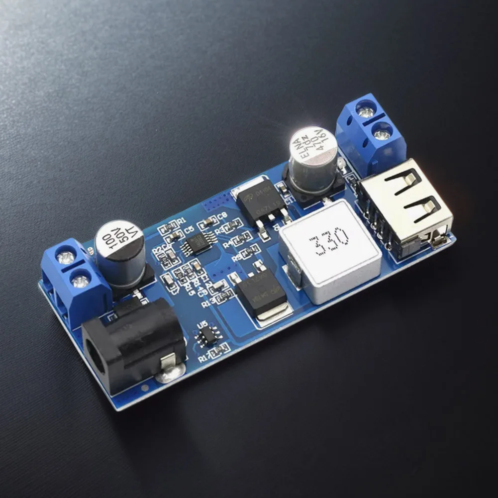 Регулируемый понижающий преобразователь источника питания 24 В/12 В в 5 А