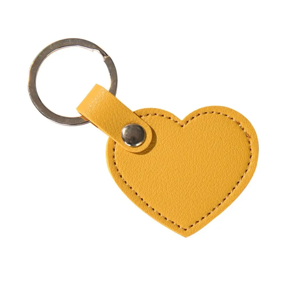 Классический автомобильный брелок для ключей в форме сердца модный простой