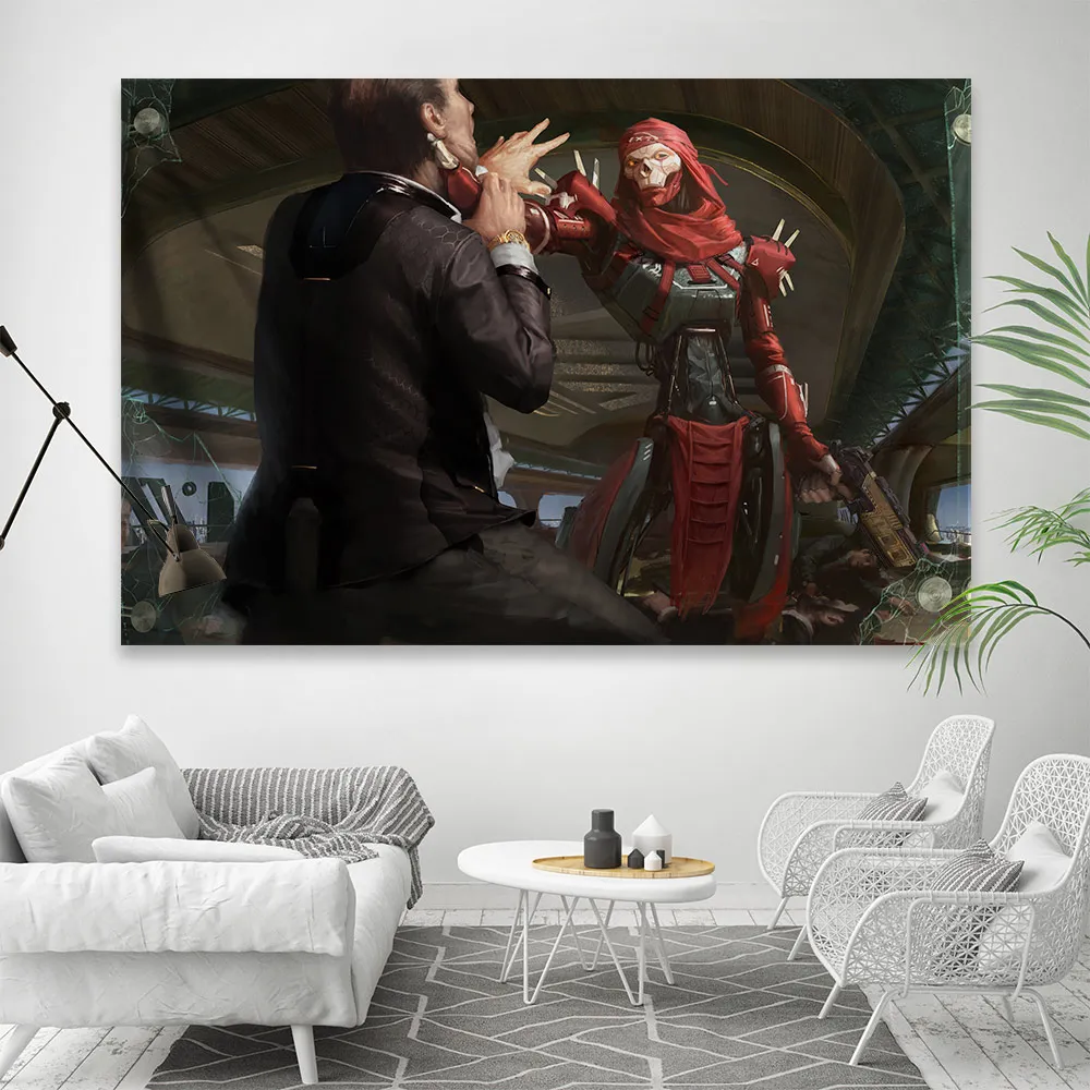 Видеоигра Холст плакат декоративной живописи apex legends HD печать на стене искусство