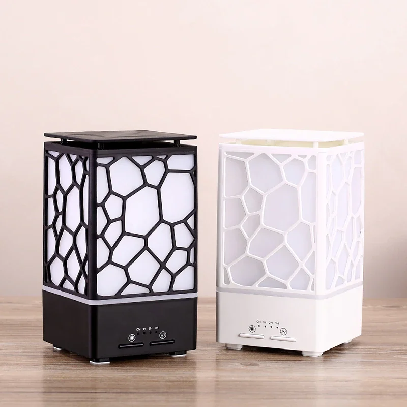 

AU, EU, UK, US Plug 200ml Water Cube Aroma Diffuser For Home Essential Oil Diffuser Ultrasonic Humidifier Timing Mist Maker