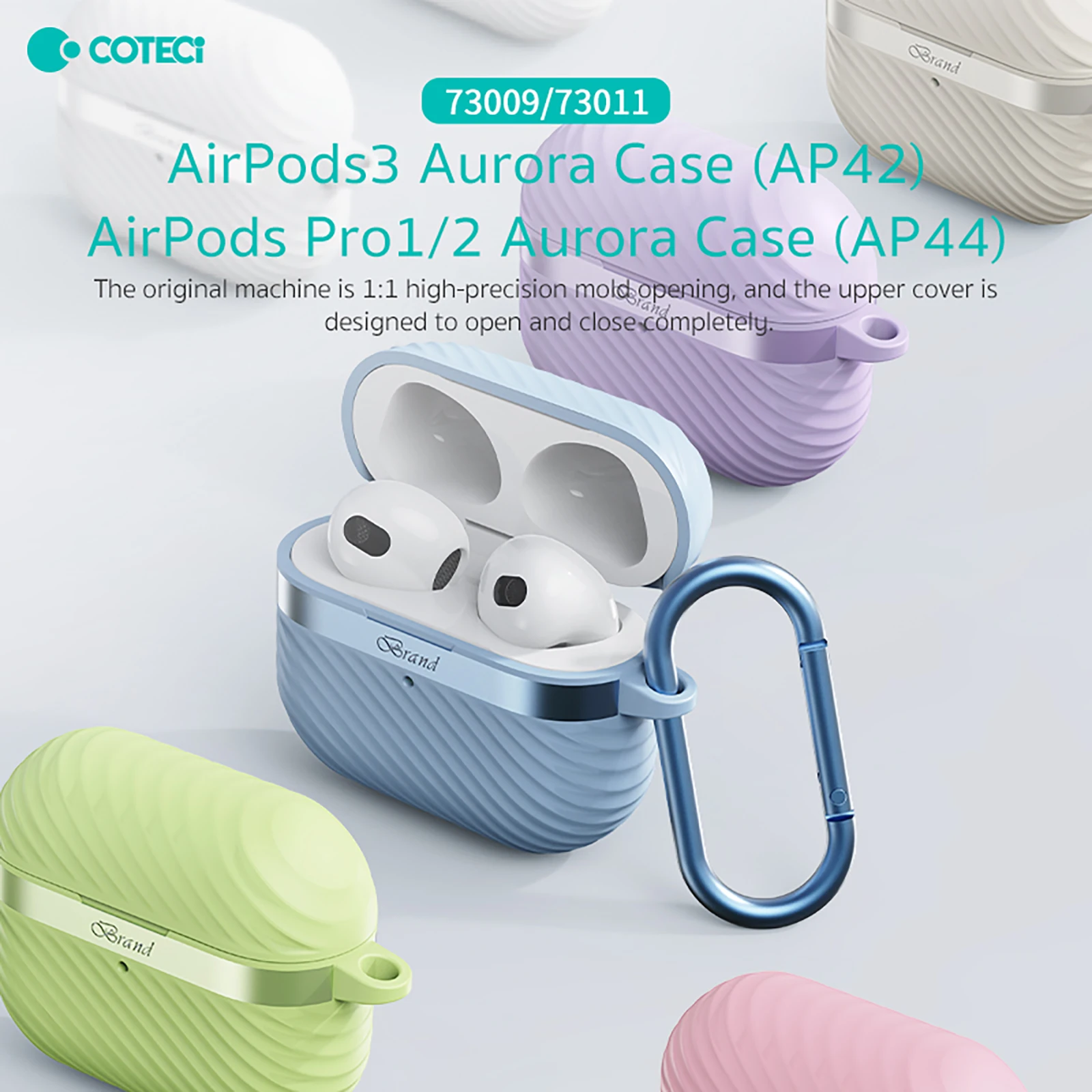 

For Airpods3 liquid silicone protective cover 3rd generation apple Airpodspro 2nd generation anti-fall shell earphone cover