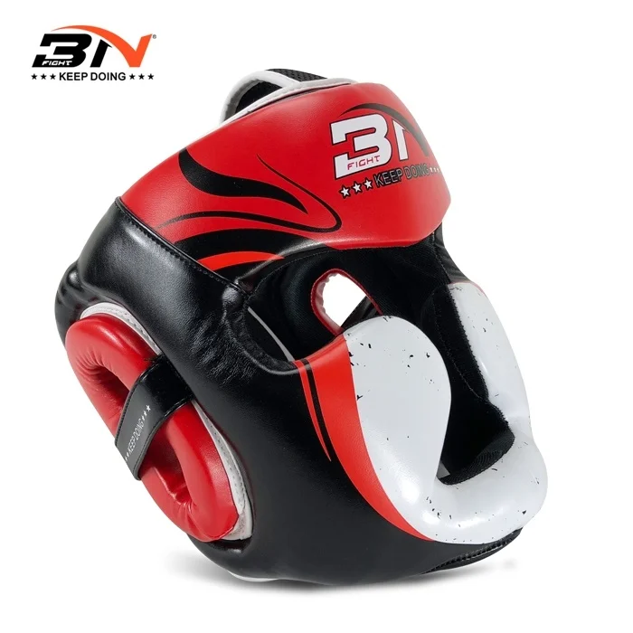 

Bn Peking Opera Muay Thai Mma Boxing Helmet Kids Adults Grappling Martial Arts Headgear Protector Wushu Training Equipment