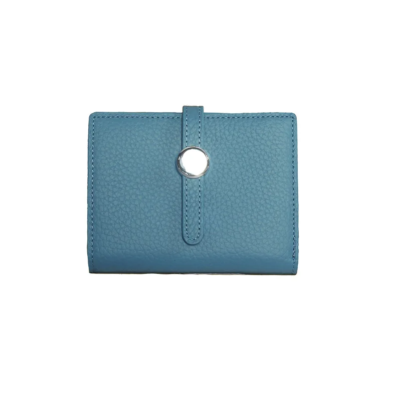 Luxury Design Genuine Leather Womens Wallets and Purses Fashion Small Money Bag Phone Wallet Coin Card Holder Case