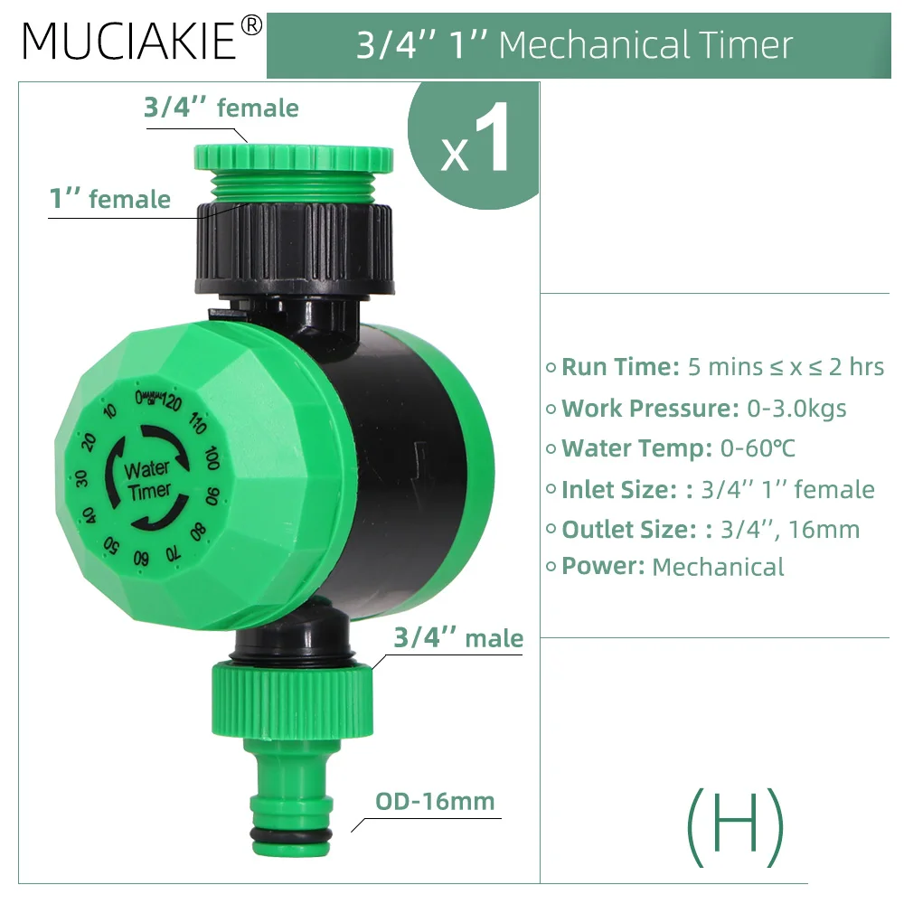 

Автоматический таймер для полива RBCFHI