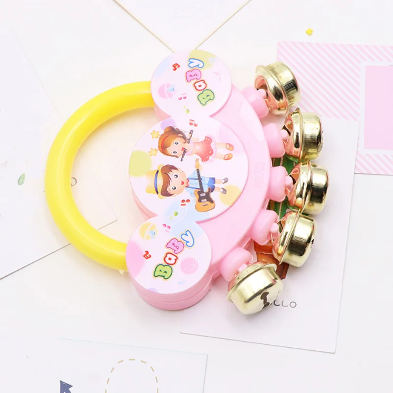 Новая детская погремушка мультяшный металлический колокольчик игрушка |