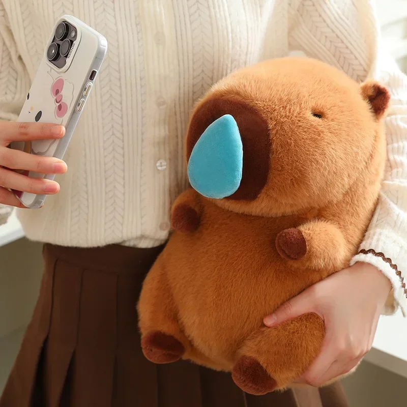 30 См Плюшевая Игрушка-капибара Мягкая Игрушка Аниме Пушистая Милая Кукла Нежный