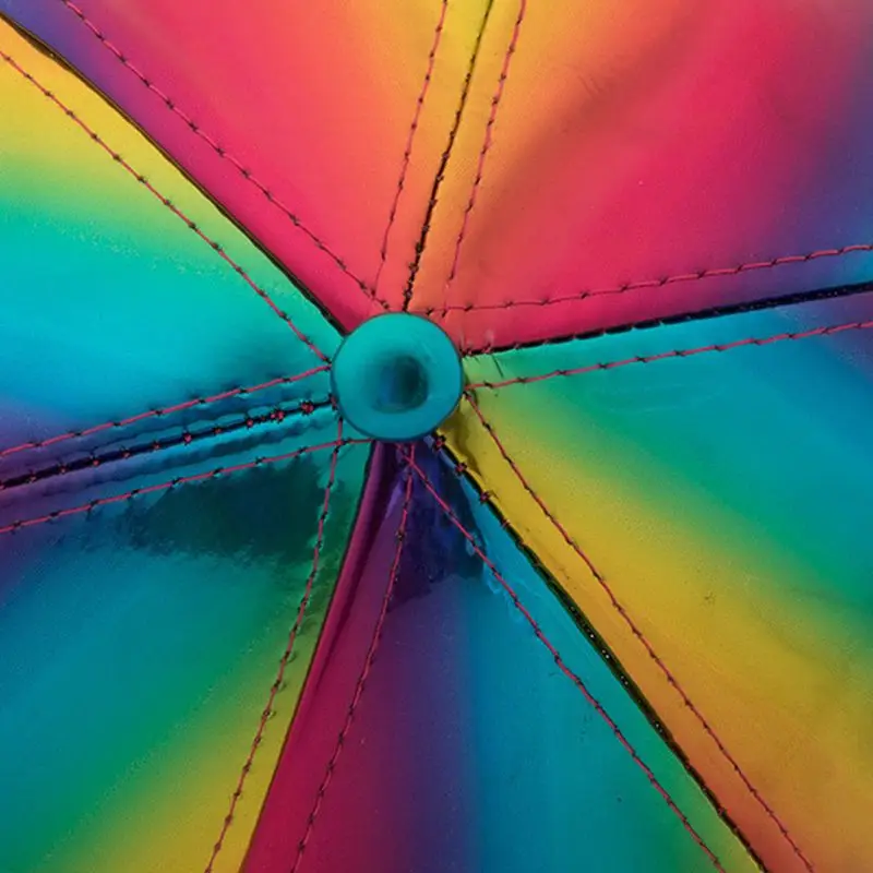 Женщины Мужчины Футуристическая Радужная Светоотражающая Бейсбольная Кепка