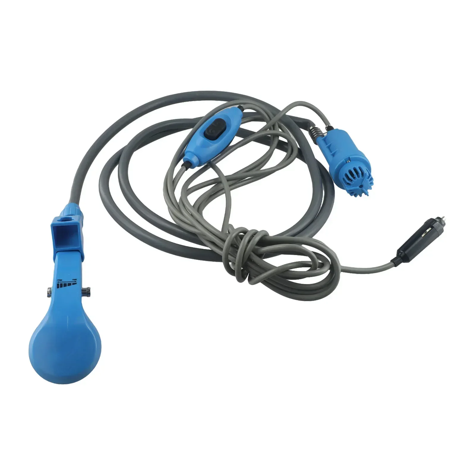 Чистка кемпинга душа 12 В постоянного тока автомобиль 3A ABS + резиновый