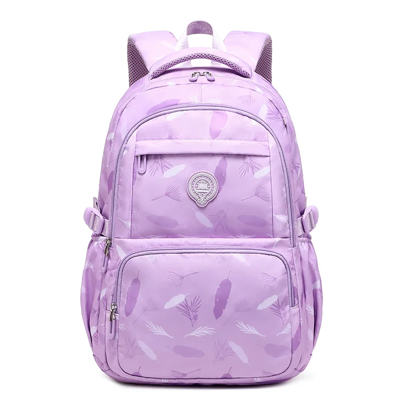 

New Backpack for Girls Primary Secondary Schoolbags Boy Printing Junior High School College Men Backpacks Waterproof Travel Bags