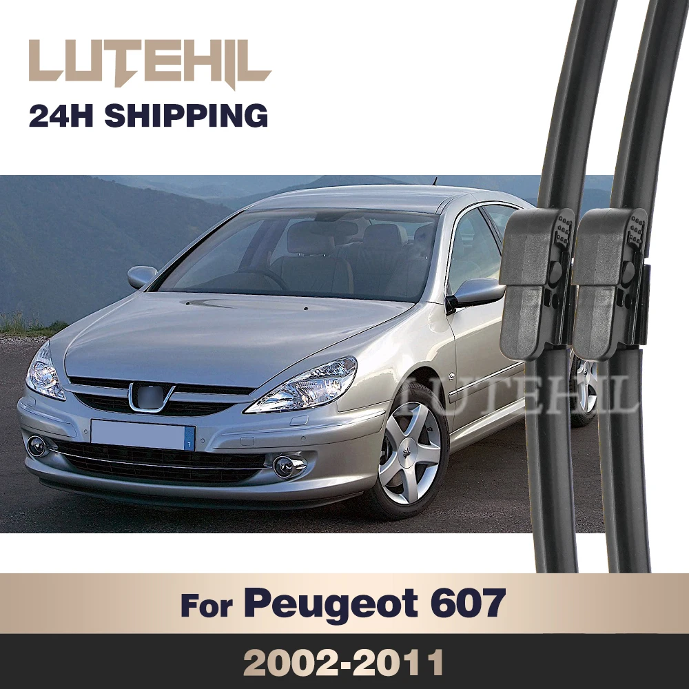 

Для Peugeot 607 2002-2011 2003 2004 2005 2006 2007 2008 2009 2010 стеклоочиститель передние щетки стеклоочистителя лобовое стекло 26 "+ 22"