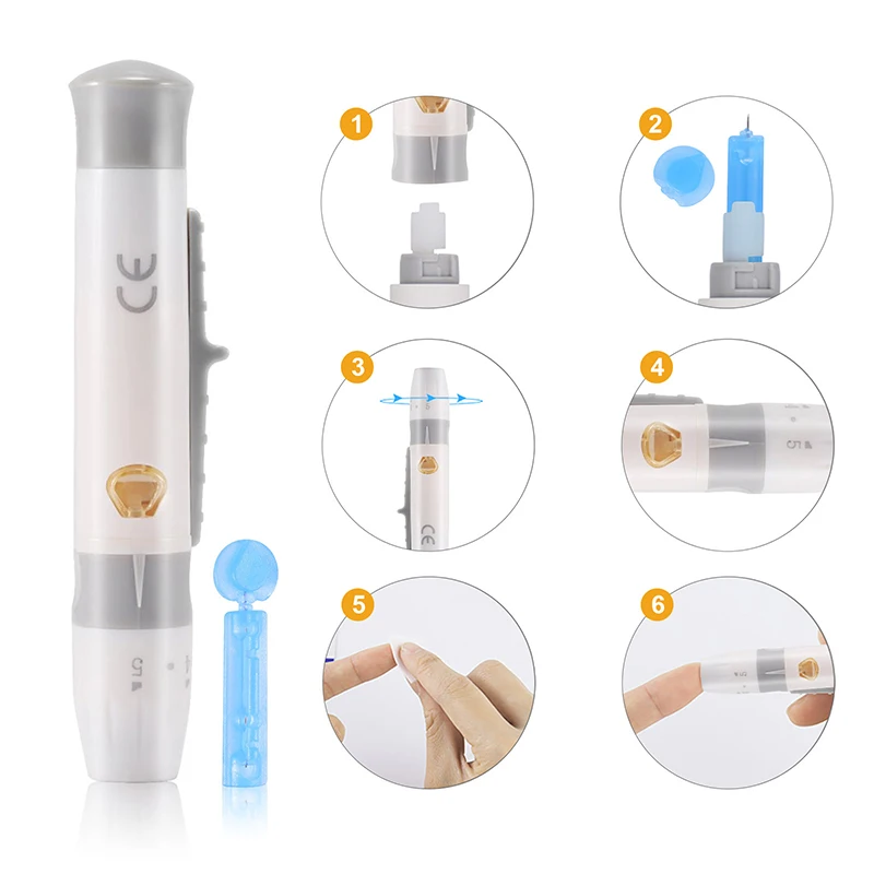 Глюкометр COLEBY тест-полоски иглы монитор глюкометр мг/дл для диабетиков |