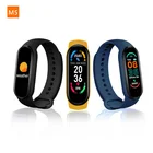 Смарт-браслет M5, фитнес-трекер, монитор сердечного ритма и артериального давления, счетчик калорий, шагомер, умные спортивные часы с Bluetooth
