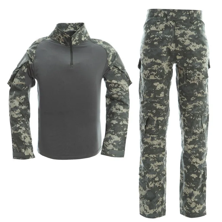 

2022 Tactical Breathable Shirt And Pants Training Frog Camouflage Suit High Quality Military Combat Uniform Suit