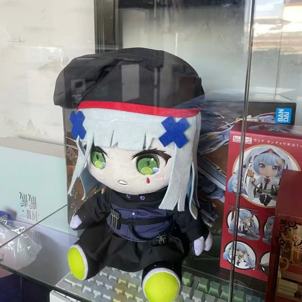 Фото Плюшевая кукла Game Girls' Frontline HK416 для косплея, хлопковая мягкая игрушка, украшение для комнаты, унисекс, аксессуар, реквизит №2