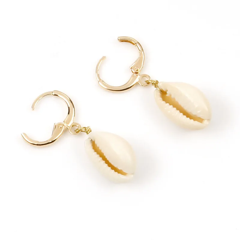 

New Fashion Shell Shape Eardrop Earrings for Women2022 Jewelry Earings Fashion