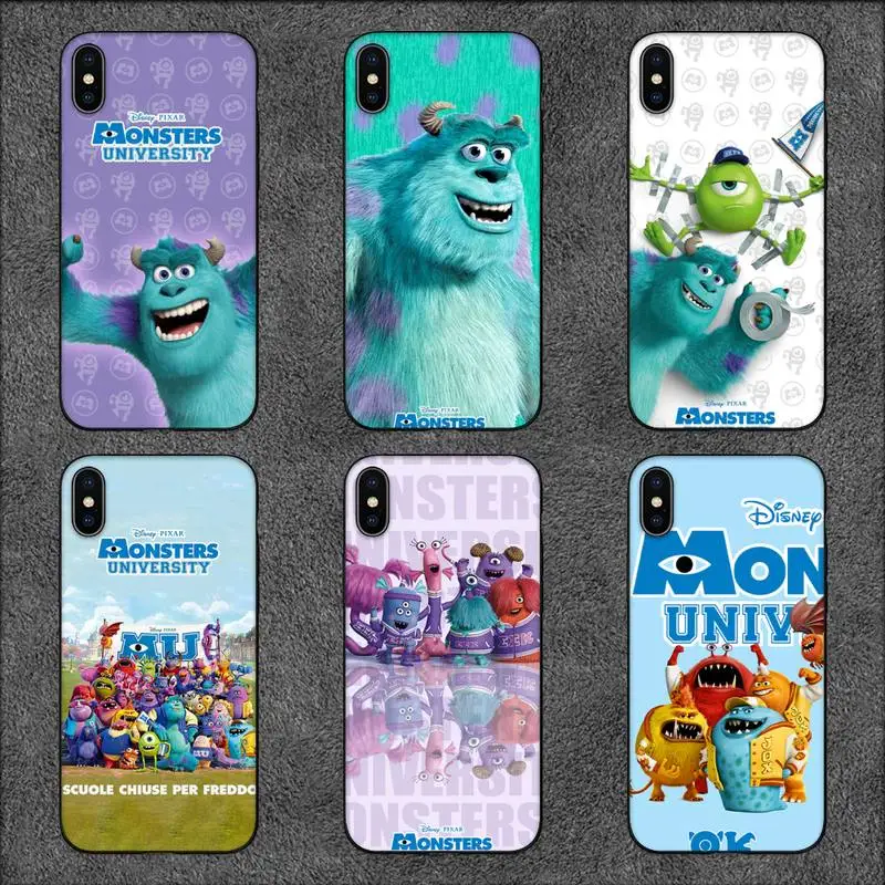 

Disney Monsters University Phone Case For iPhone 11 12 Mini 13 14 Pro XS Max X 8 7 6s Plus 5 SE XR Shell