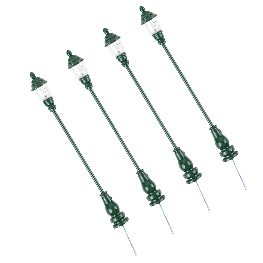 4 шт. модель садового светильника декоративная мини-лампа украшение для