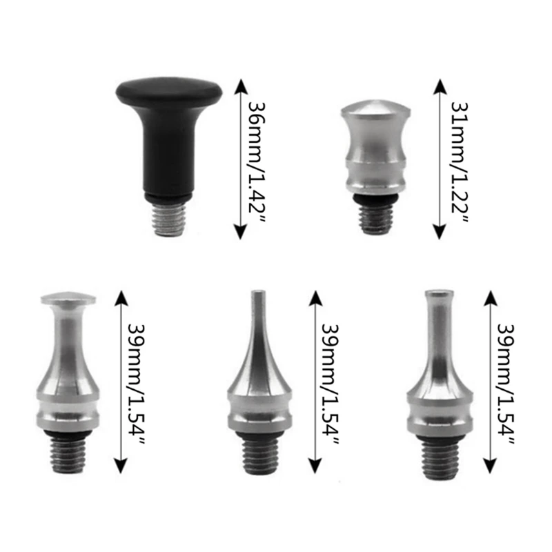 5 шт. Серебряная ручка для замены головки вниз PDR-инструменты автомобильного