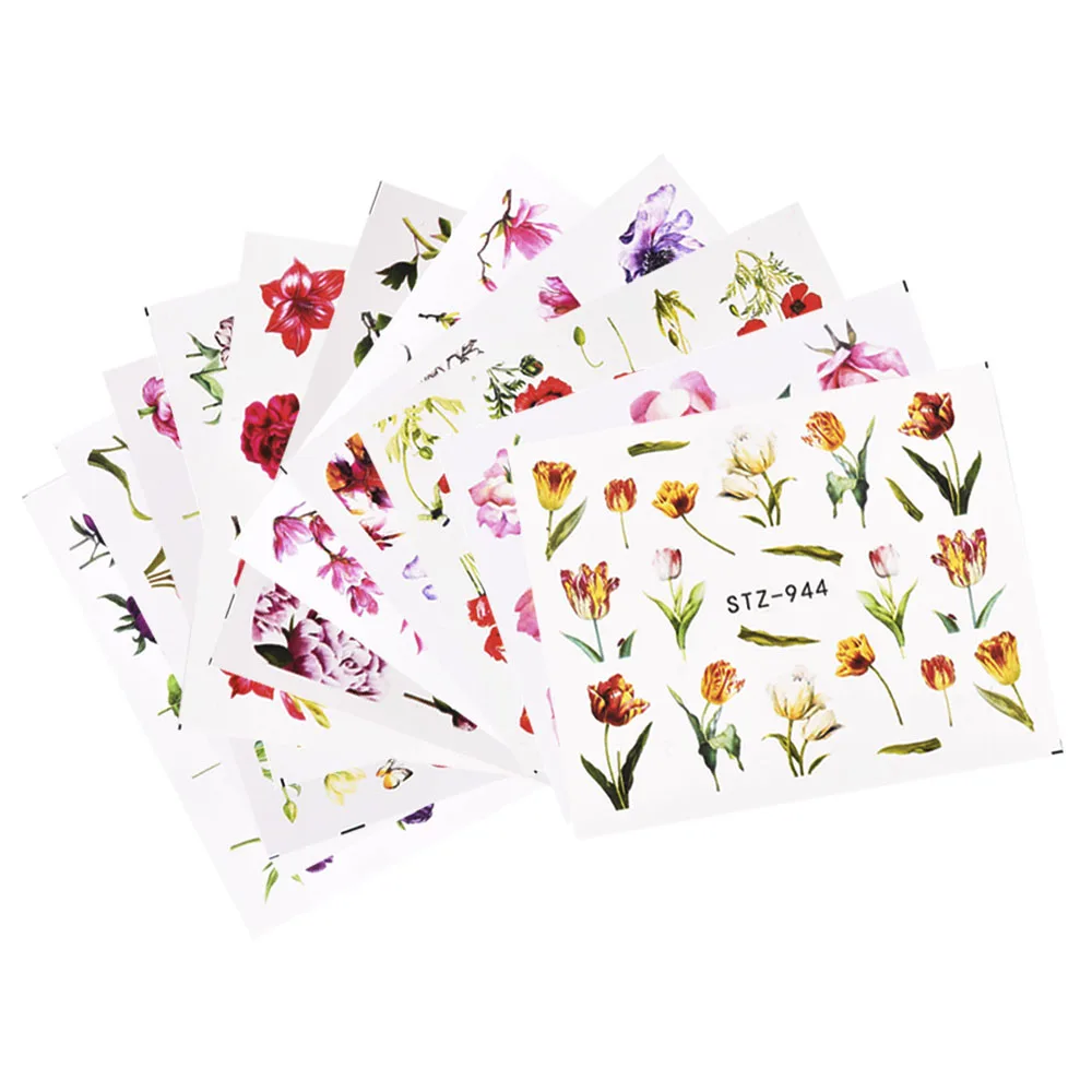 Наклейки для ногтей переводные наклейки маникюра 1 шт. | Красота и здоровье