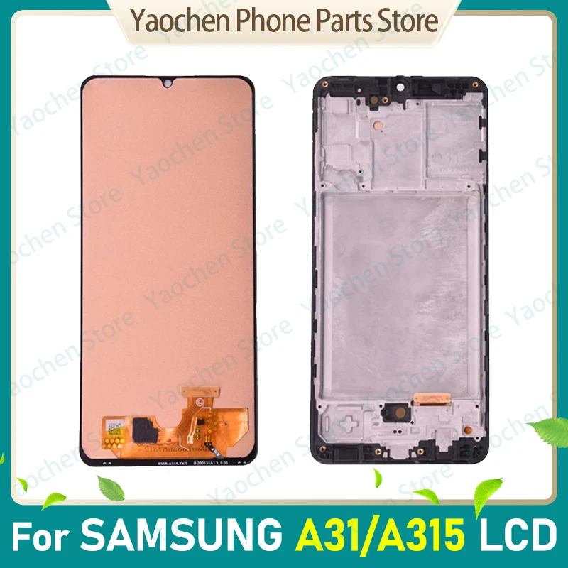 

Super AMOLED For SAMSUNG GALAXY A31 A315 LCD Display With Touch Screen Digitizer Assembly For Samsung SM-A315F A315F/DS A315G