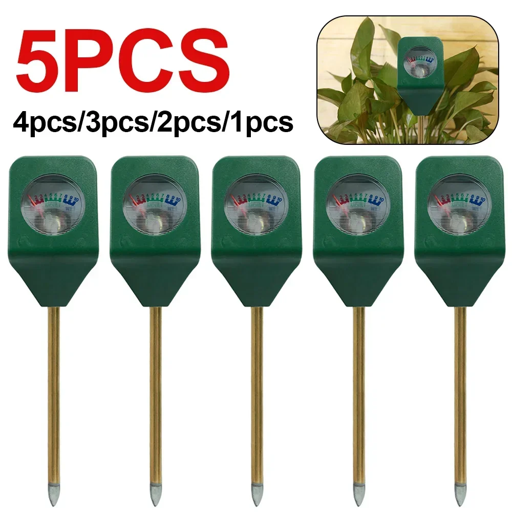 

Flower Detector Meter Test Gardening Probe Mini Sensor Soil Analyzer Water Metal Moisture Plant Portable Tool 1-5pcs Hygrometer